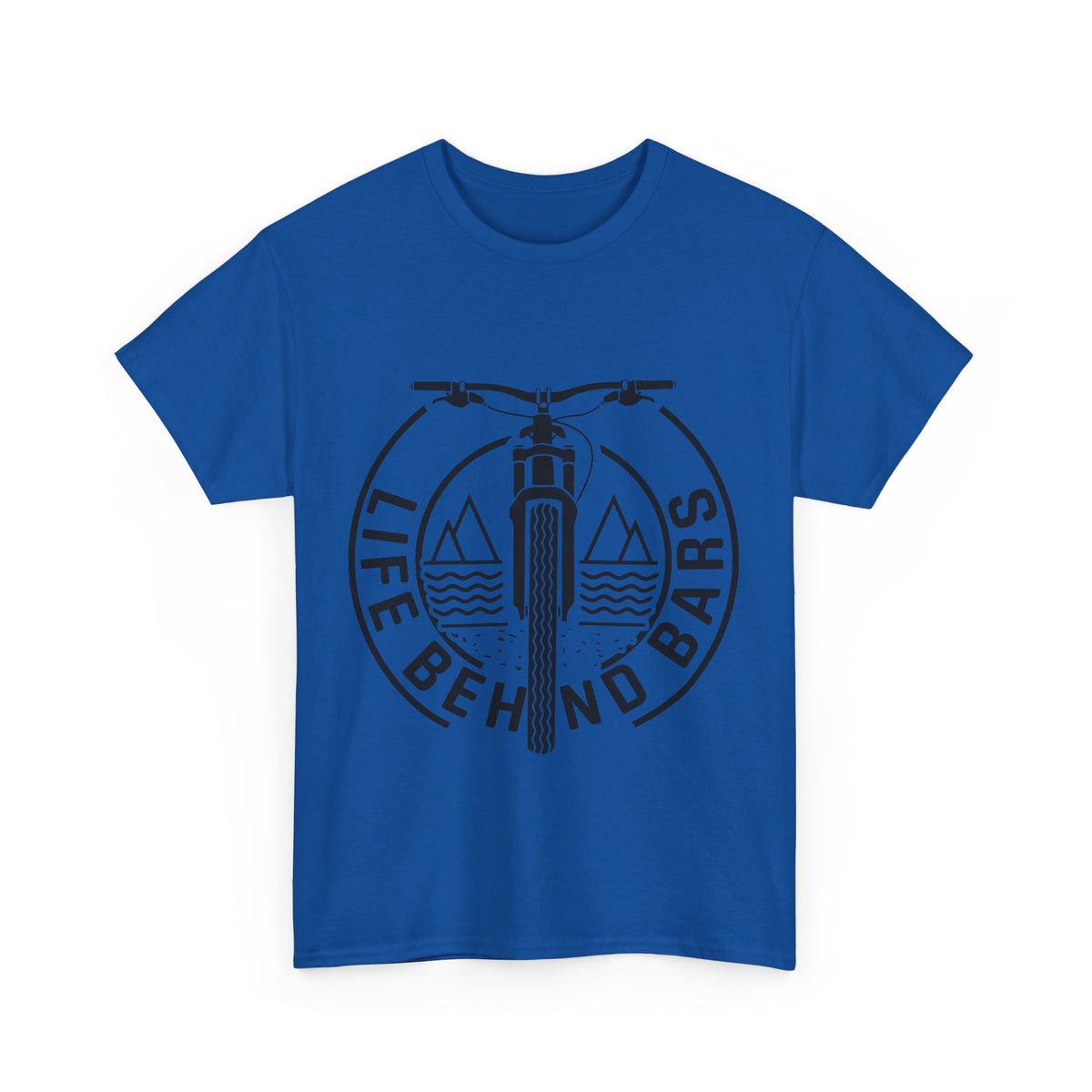 Life Behind Bars Cycling T-Shirt in Royal colour