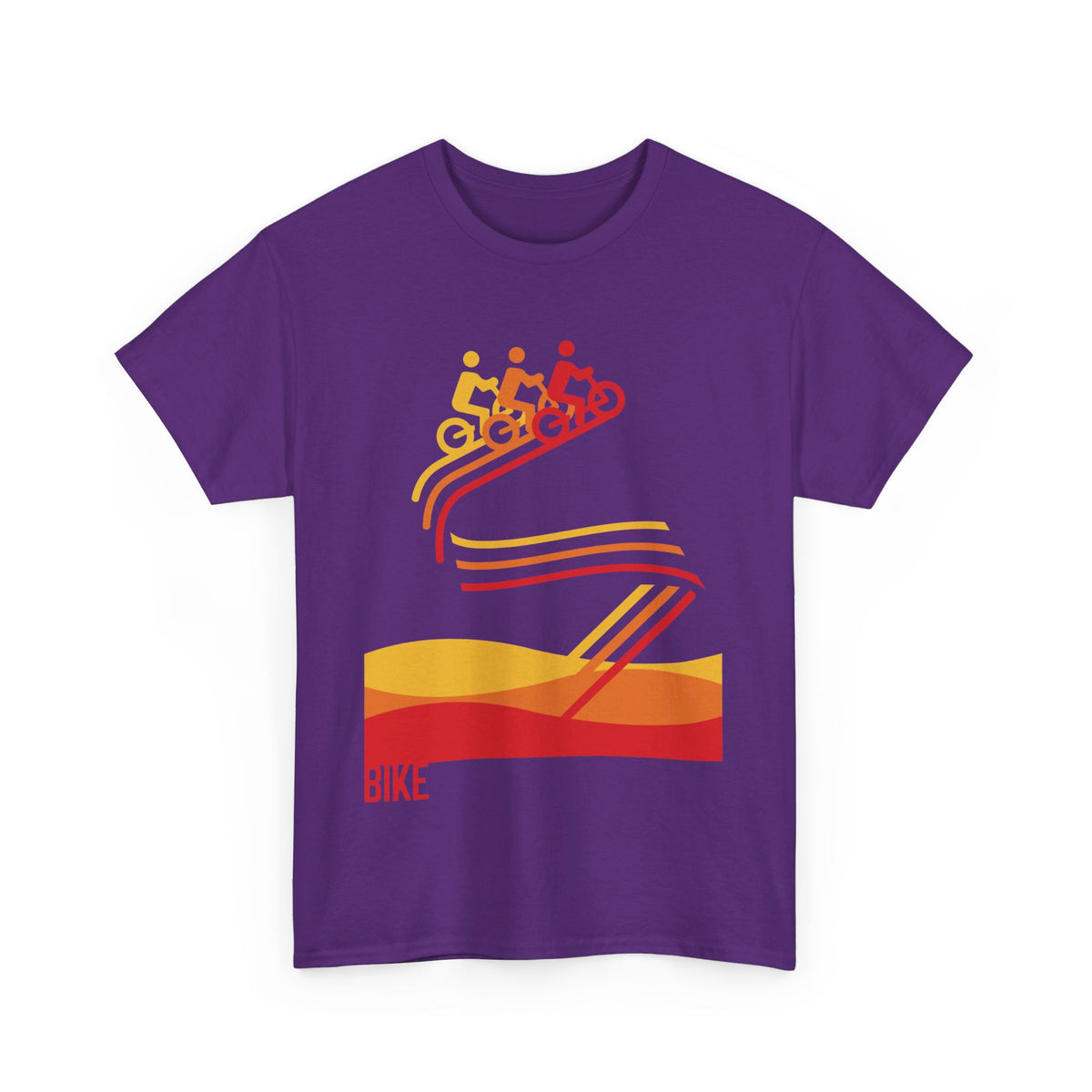 Upward Momentum T-Shirt in Purple colour