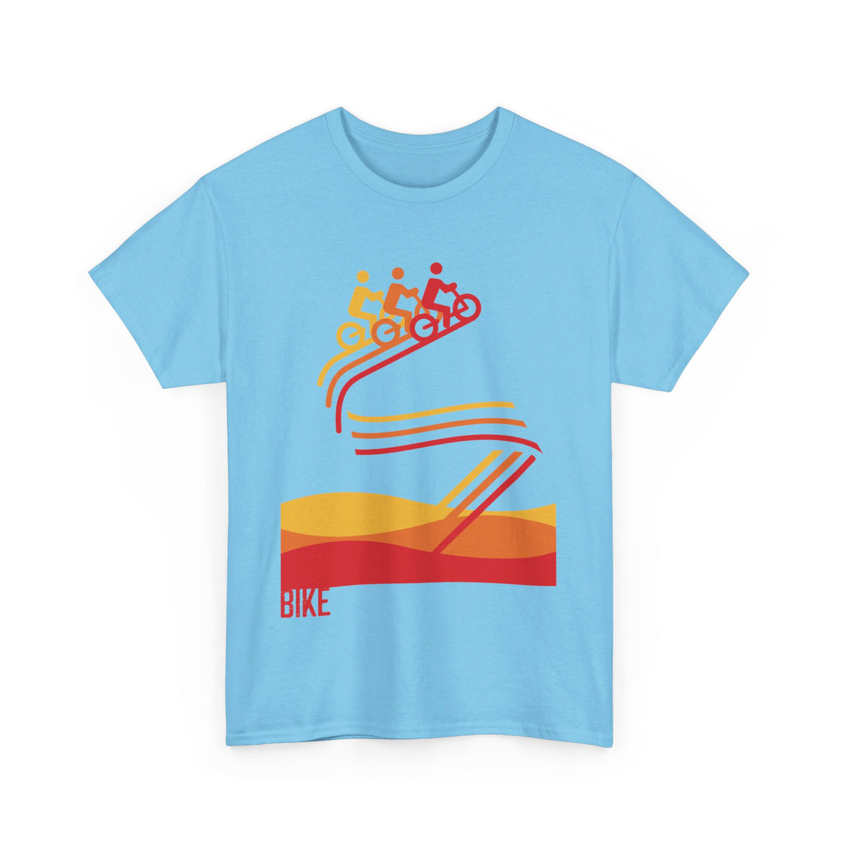 Upward Momentum T-Shirt in Sky colour