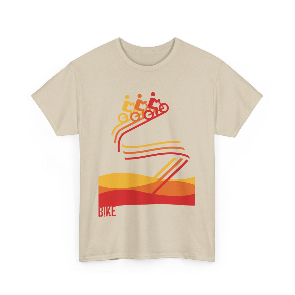 Upward Momentum T-Shirt in Sand colour