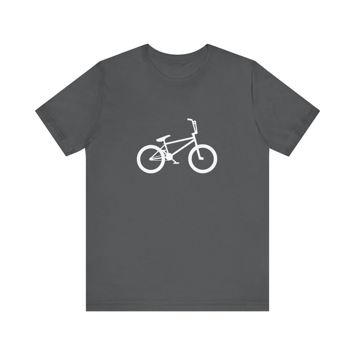 BMX Bike Silhouette T-Shirt in Asphalt colour