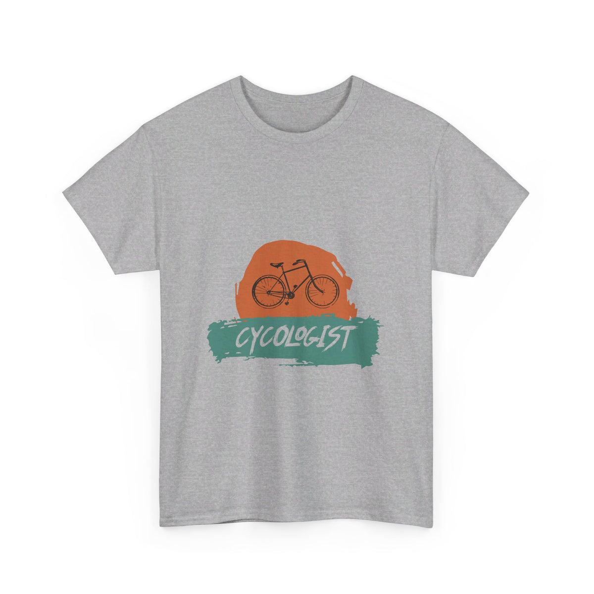 Cycologist T-Shirt in Sport Grey colour