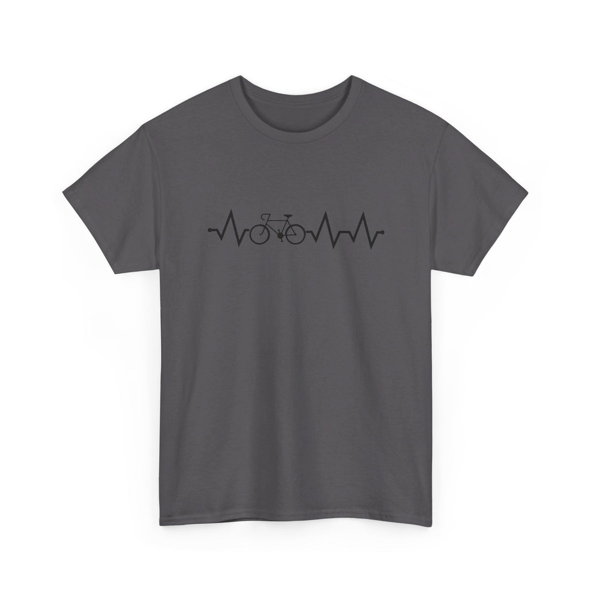 Heartbeat T-Shirt in Charcoal colour