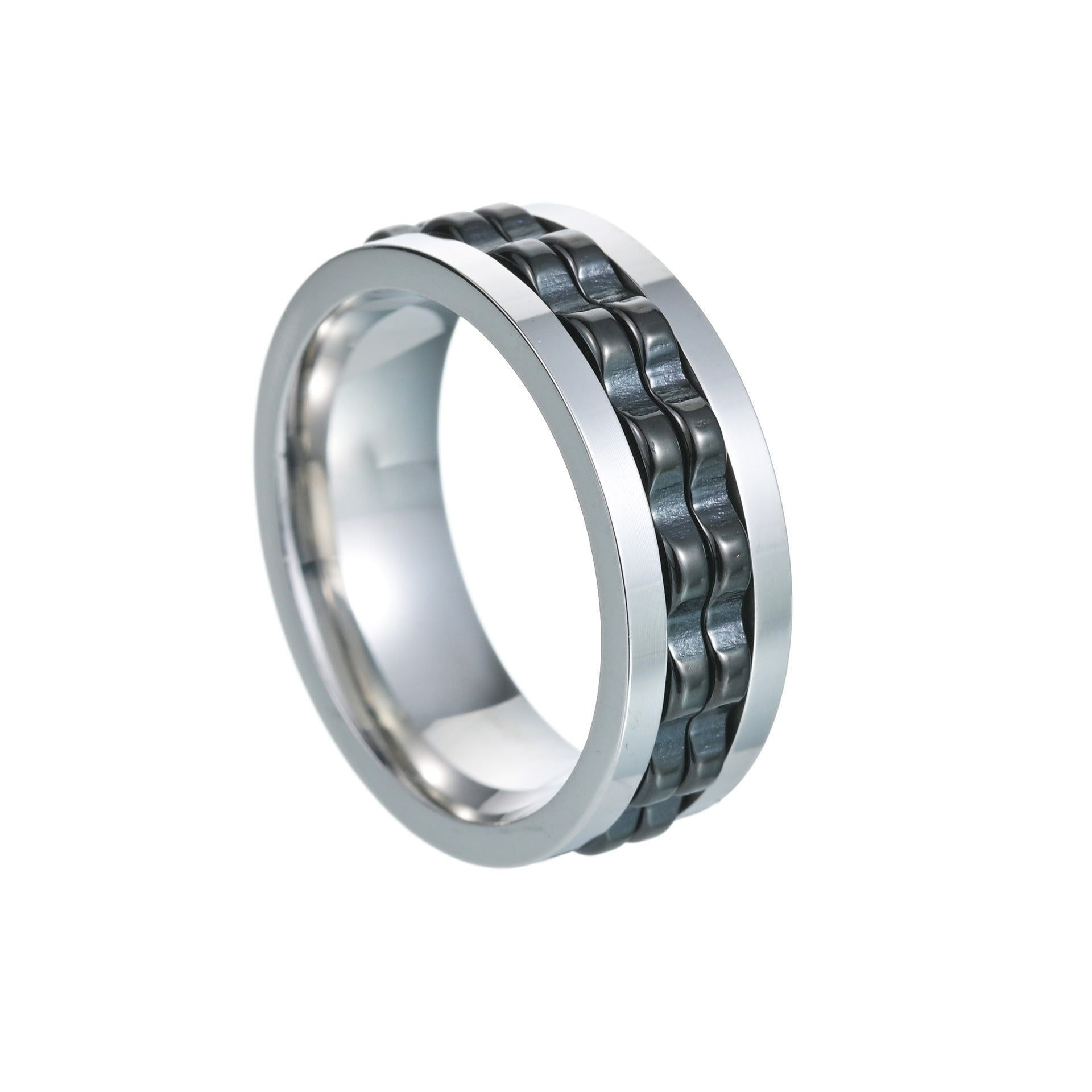rings with gears Cycolinks Gear Spinner Ring
