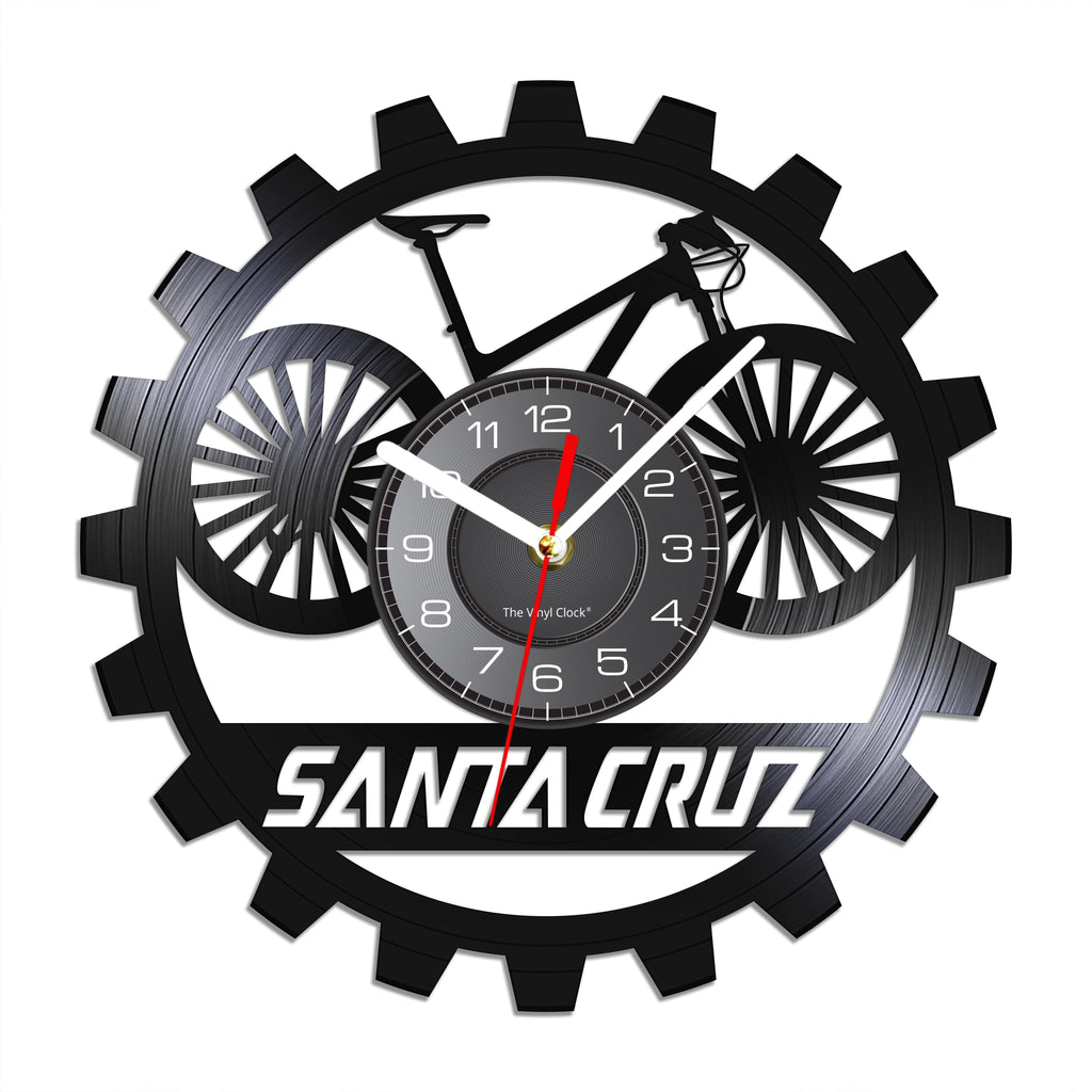 Cycolinks Custom Name MTB Vinyl Clock - Cycolinks