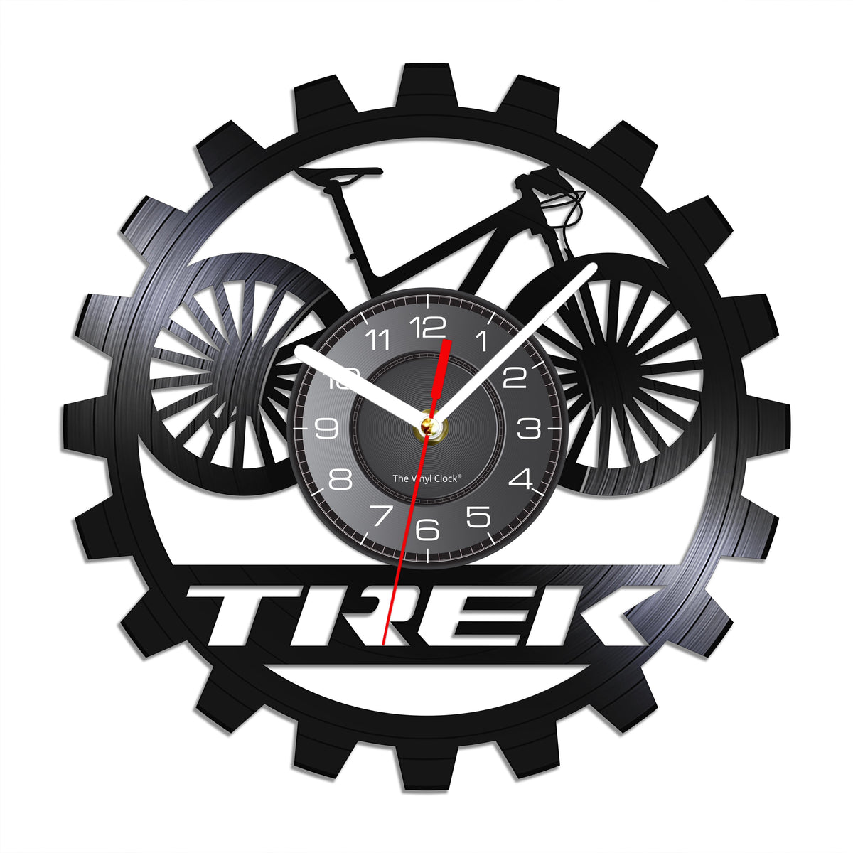 Trek MTB Vinyl Clock