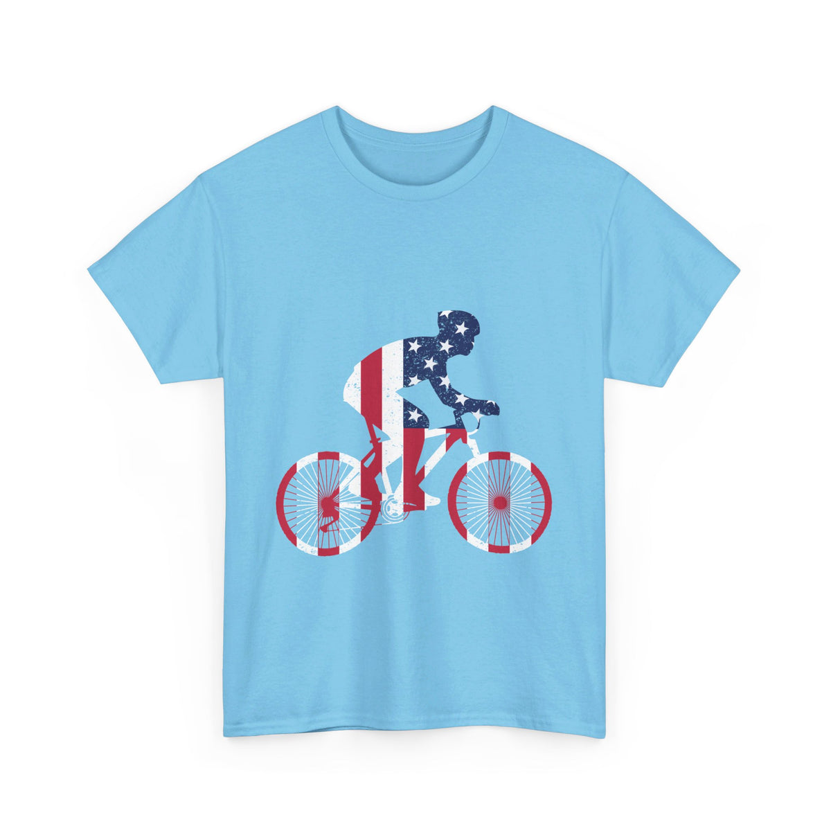 American Ride T-Shirt in Sky colour