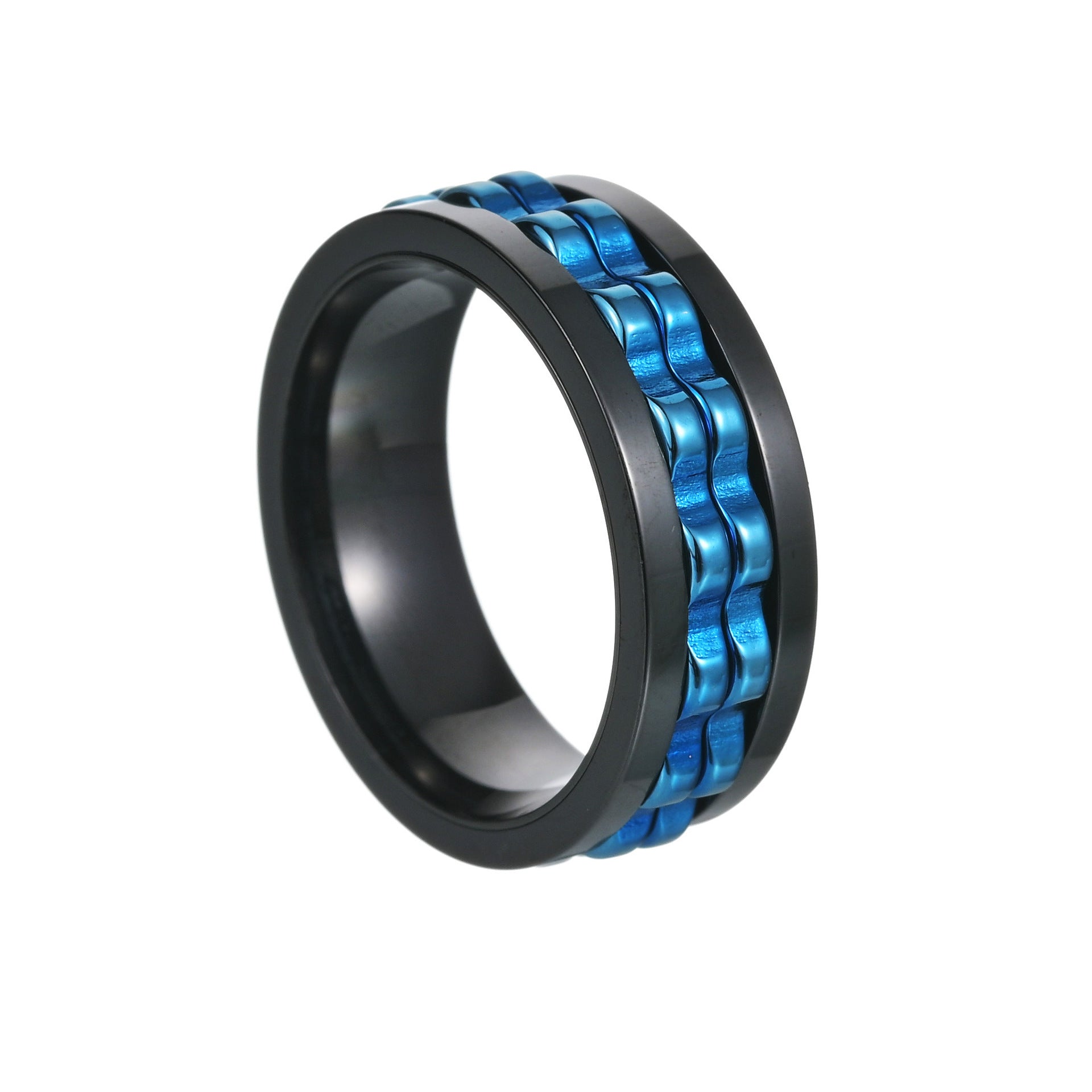 gear ring jewelry Cycolinks Gear Spinner Ring