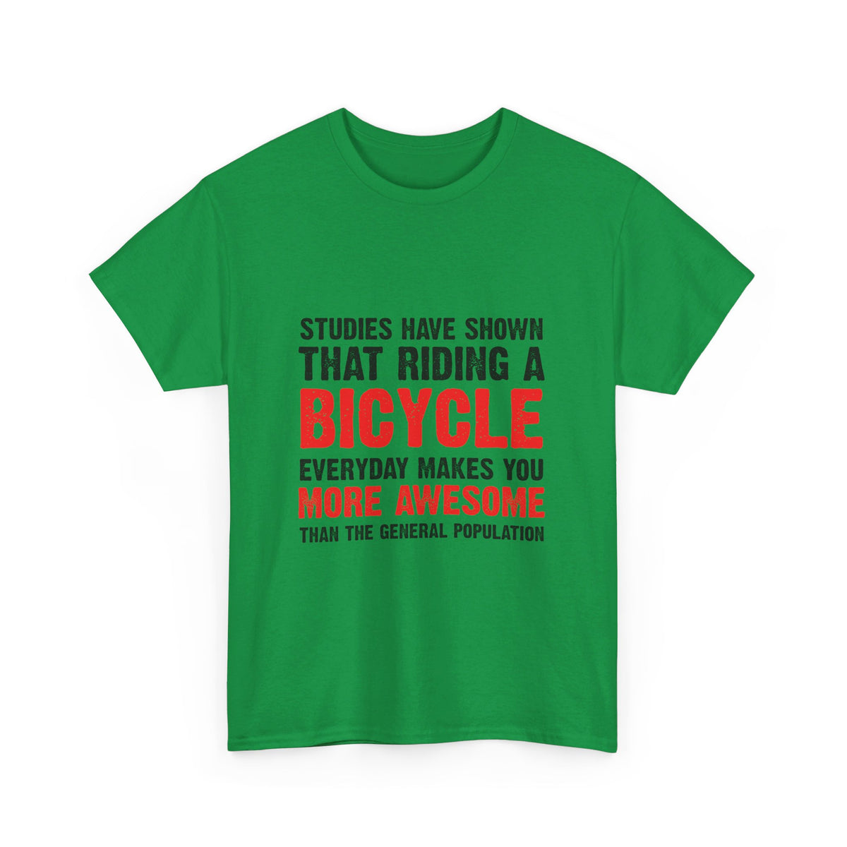 Awesome Rider T-Shirt in Irish Green colour