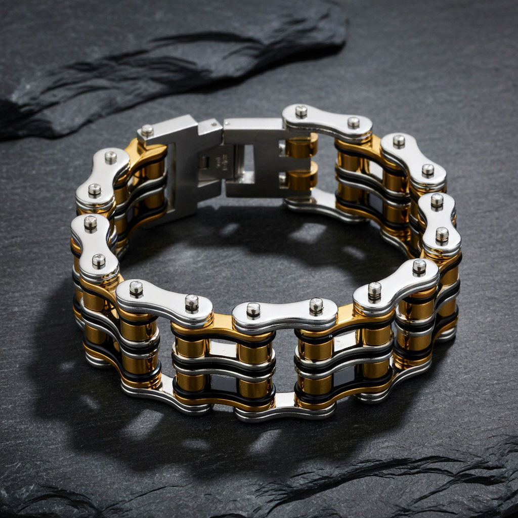 Cycolinks Monster 24mm Bike Chain Bracelet | Stainless Steel