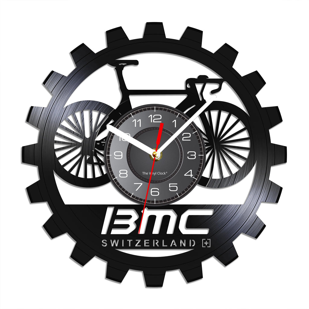 Cycolinks BMC Bicycle Vinyl Clock - Cycolinks