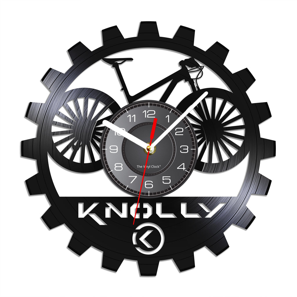 Cycolinks Knolly MTB Vinyl Clock - Cycolinks