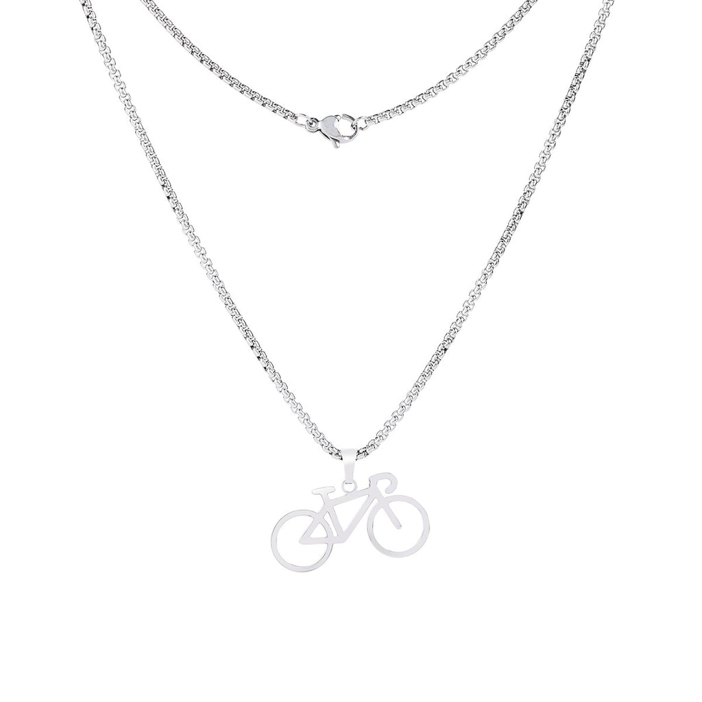 Cycolinks Road Bike Necklace with Lobster Clasp