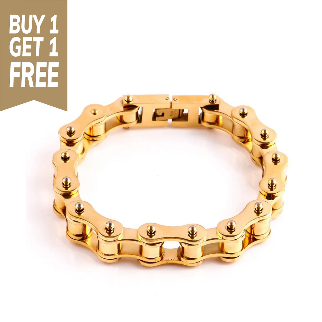 Cycolinks Stealth Gold Bike Chain Bracelet