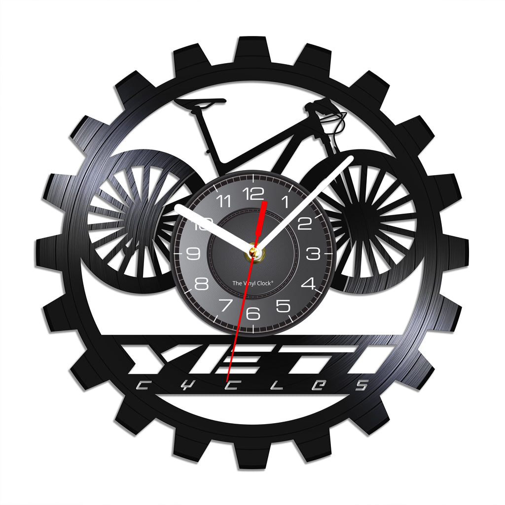 Cycolinks Yeti MTB Vinyl Clock - Cycolinks