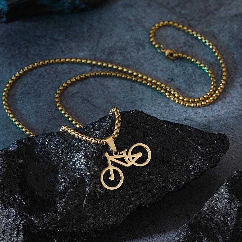 Downhill MTB Necklace - 316L Stainless Steel