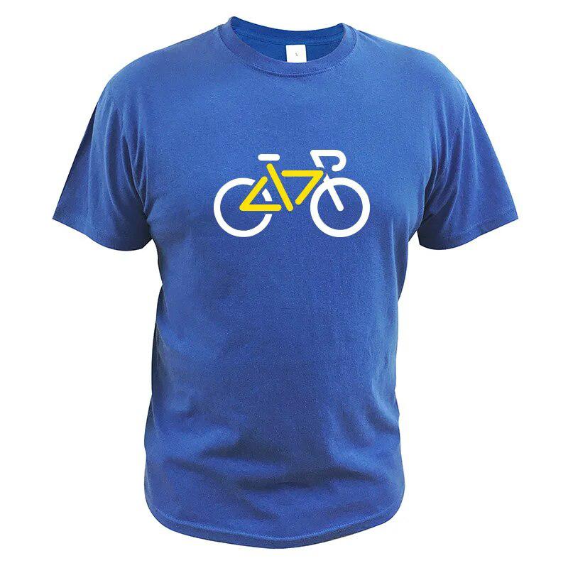 Cycolinks Modern Road Bicycle T-Shirt Blue