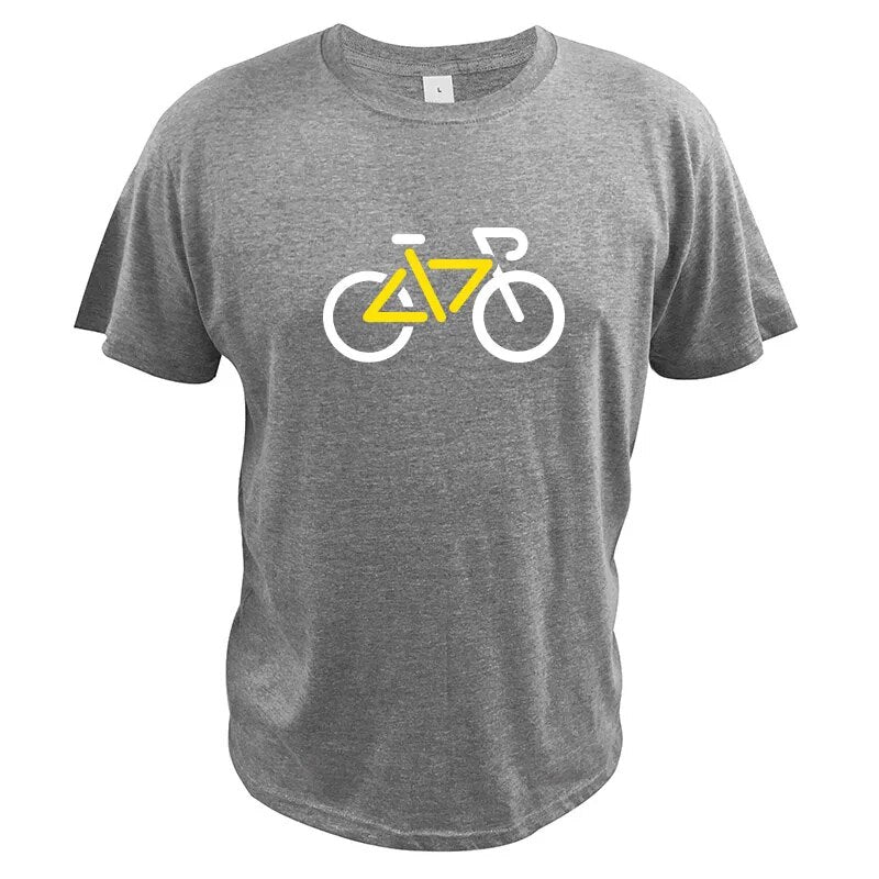 Cycolinks Modern Road Bicycle T-Shirt Grey