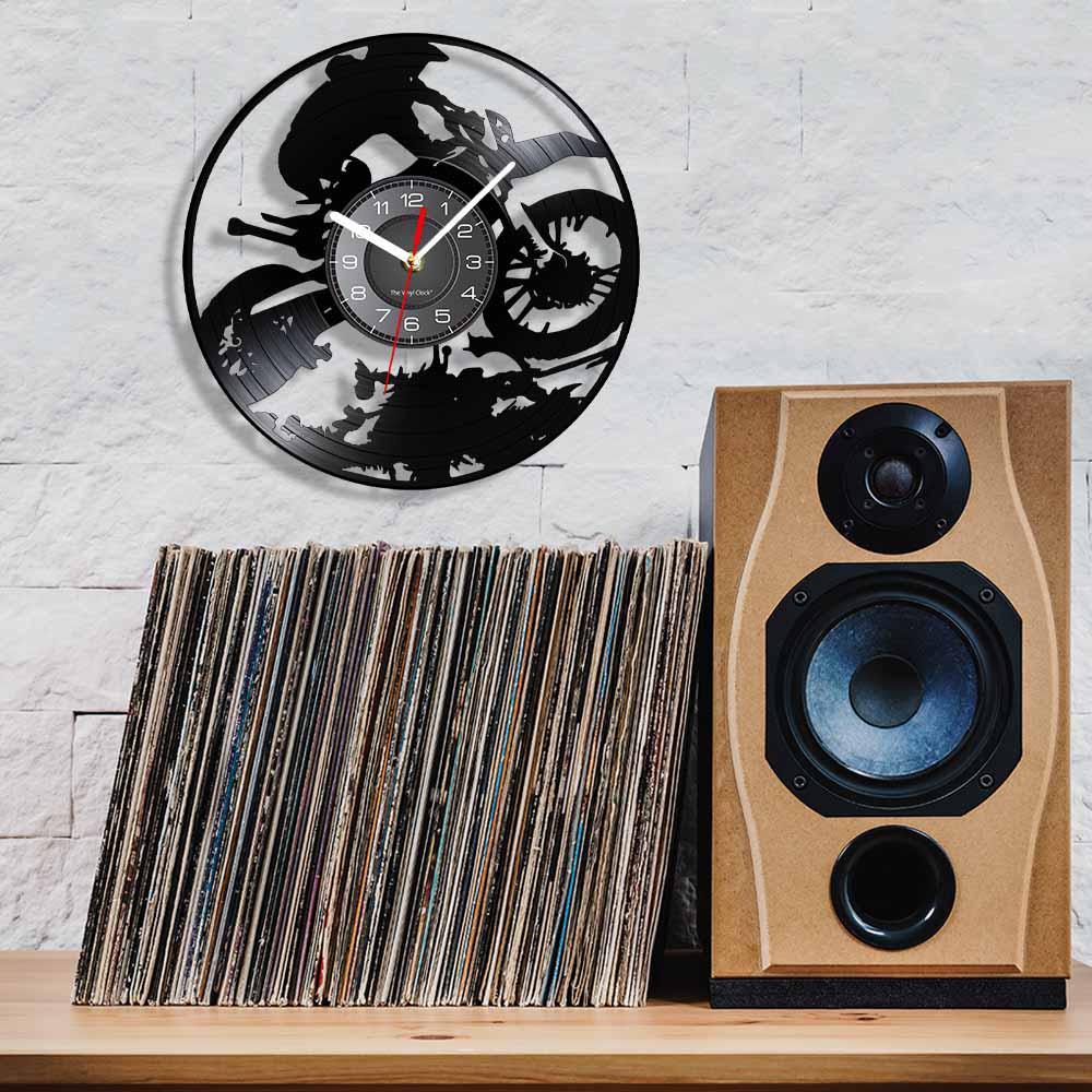 Cycolinks Dirt Bike Vinyl Clock - Cycolinks