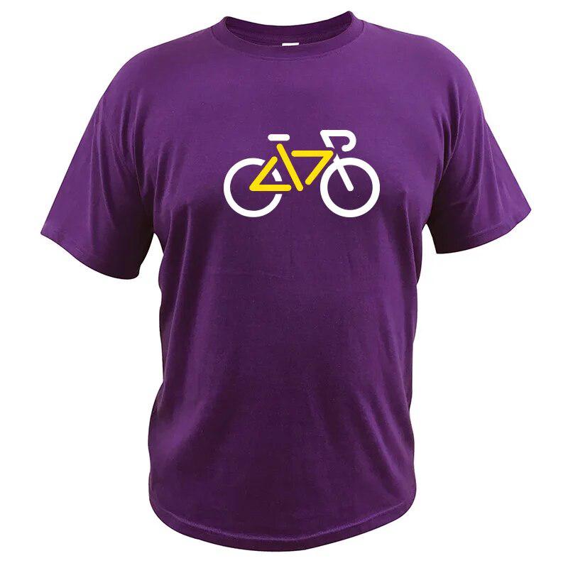 Cycolinks Modern Road Bicycle T-Shirt Purple