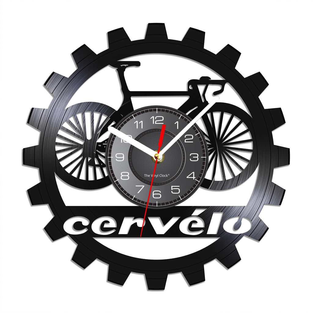 Cycolinks Cervelo Bicycle Vinyl Clock - Cycolinks