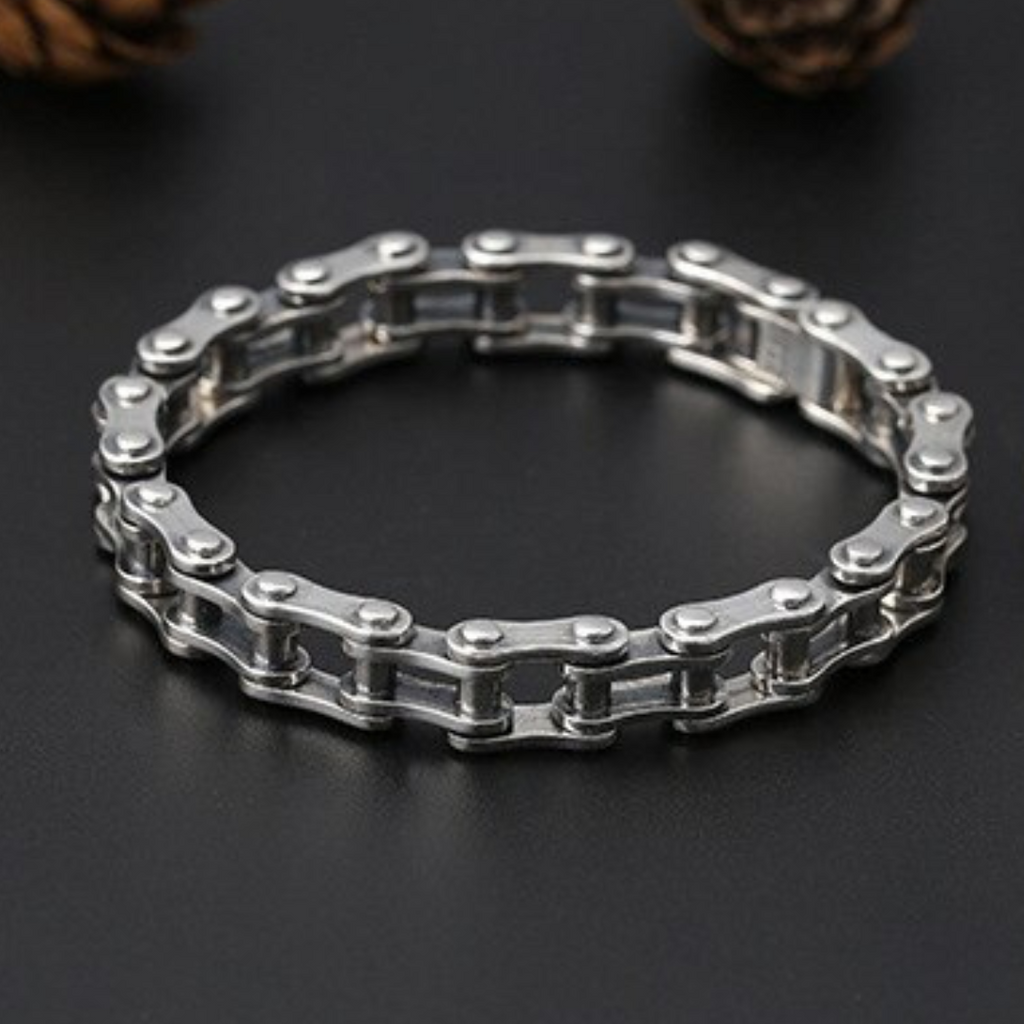 Cycolinks 925 Sterling Silver Bike Chain Bracelet 10mm - Cycolinks