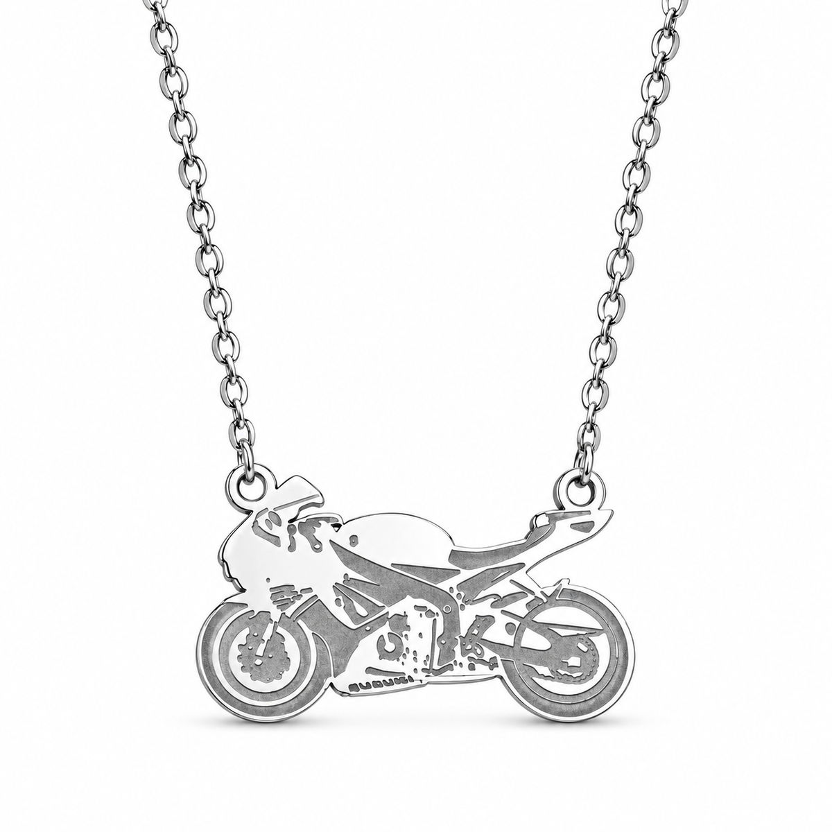 Cycolinks Apex Sport Motorcycle Necklace on a white background