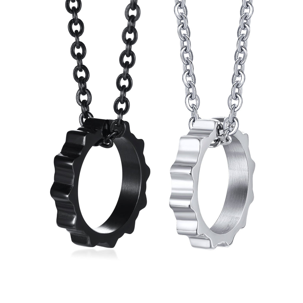 Cycolinks Chain Ring Biker Necklace BOGOF - Cycolinks