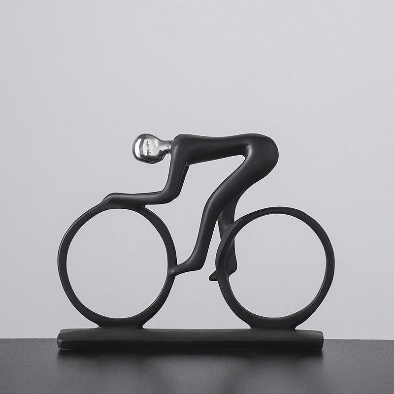 Cycolinks Modern Abstract Bicycle Sculpture - Cycolinks