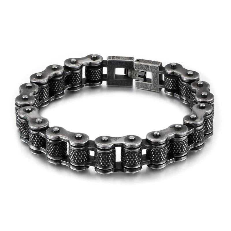 Retro Heavy Bike Chain Bracelet
