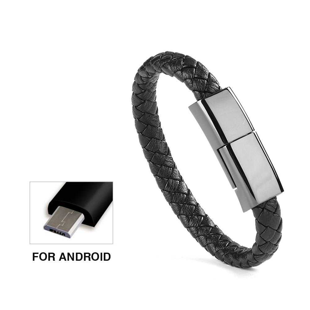 Armilo Bracelet Charger USB C & Lightning to A Cable 3A Fast Charging For  Smartphone | Be Different