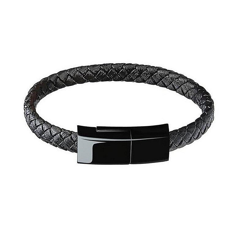 Cable USB/iPhone Bracelet - 9 inch Single Band – The Explorer's Circle