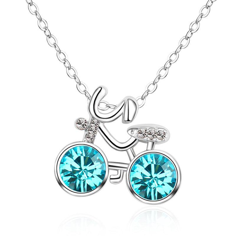 Cycolinks Crystal Stone Bicycle Necklace BOGOF - Cycolinks