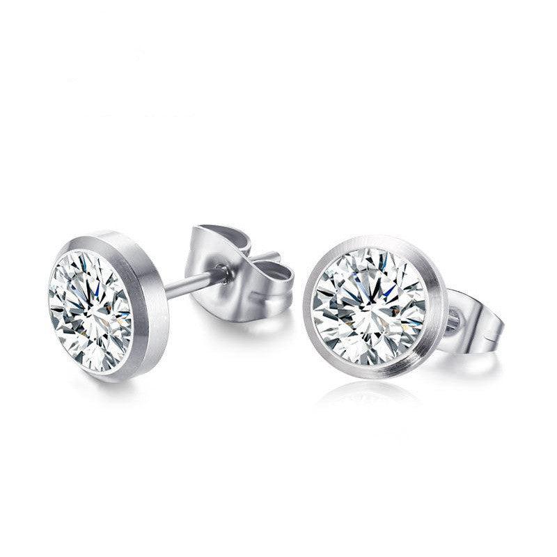 Zircon Stud Earrings