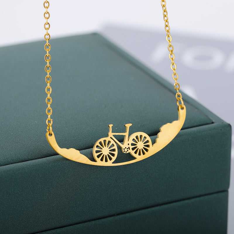 Cycolinks Mountain Bike Clavicle Chain Necklace - Cycolinks