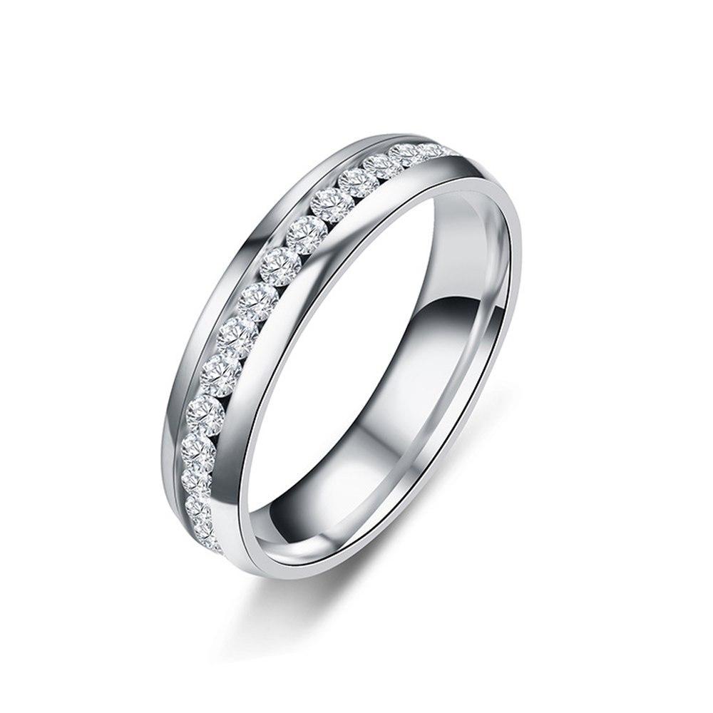 Saint CZ Ring in Silver colour