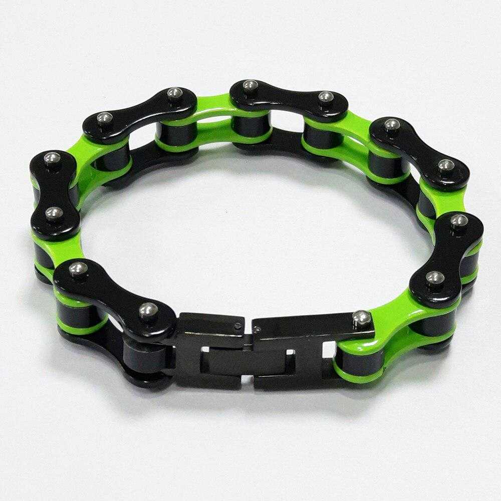 Cycolinks Kawasaki Green Bike Chain Bracelet BOGOF - Cycolinks