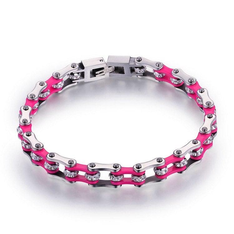 Cycolinks Baby Pink Crystal Bracelet - Cycolinks