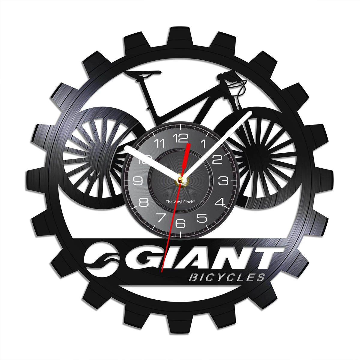 Giant MTB Vinyl Clock