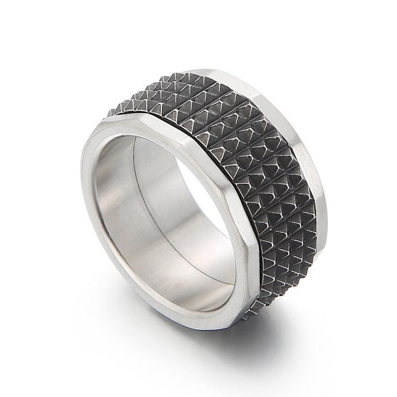 Cycolinks Studded Pyramid Ring - Cycolinks