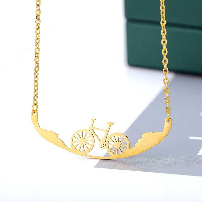 Cycolinks Mountain Bike Clavicle Chain Necklace - Cycolinks