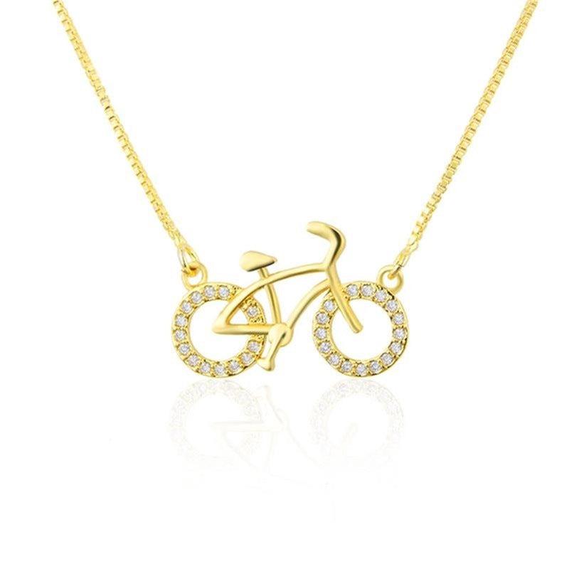 Cycolinks Zirconium Copper Plating Bicycle Necklace BOGOF - Cycolinks