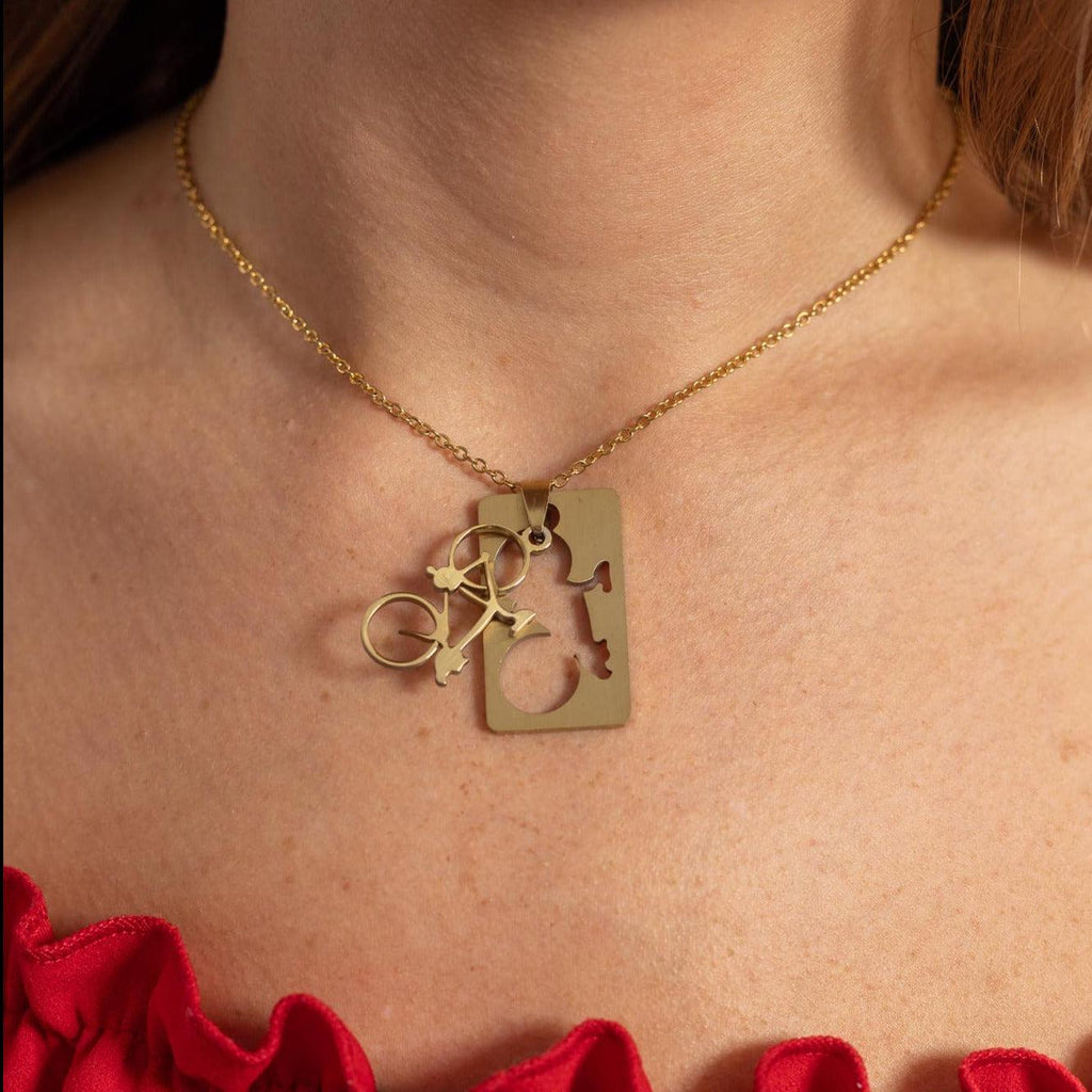 Cycolinks Bicycle Pendant Necklace BOGOF - Cycolinks