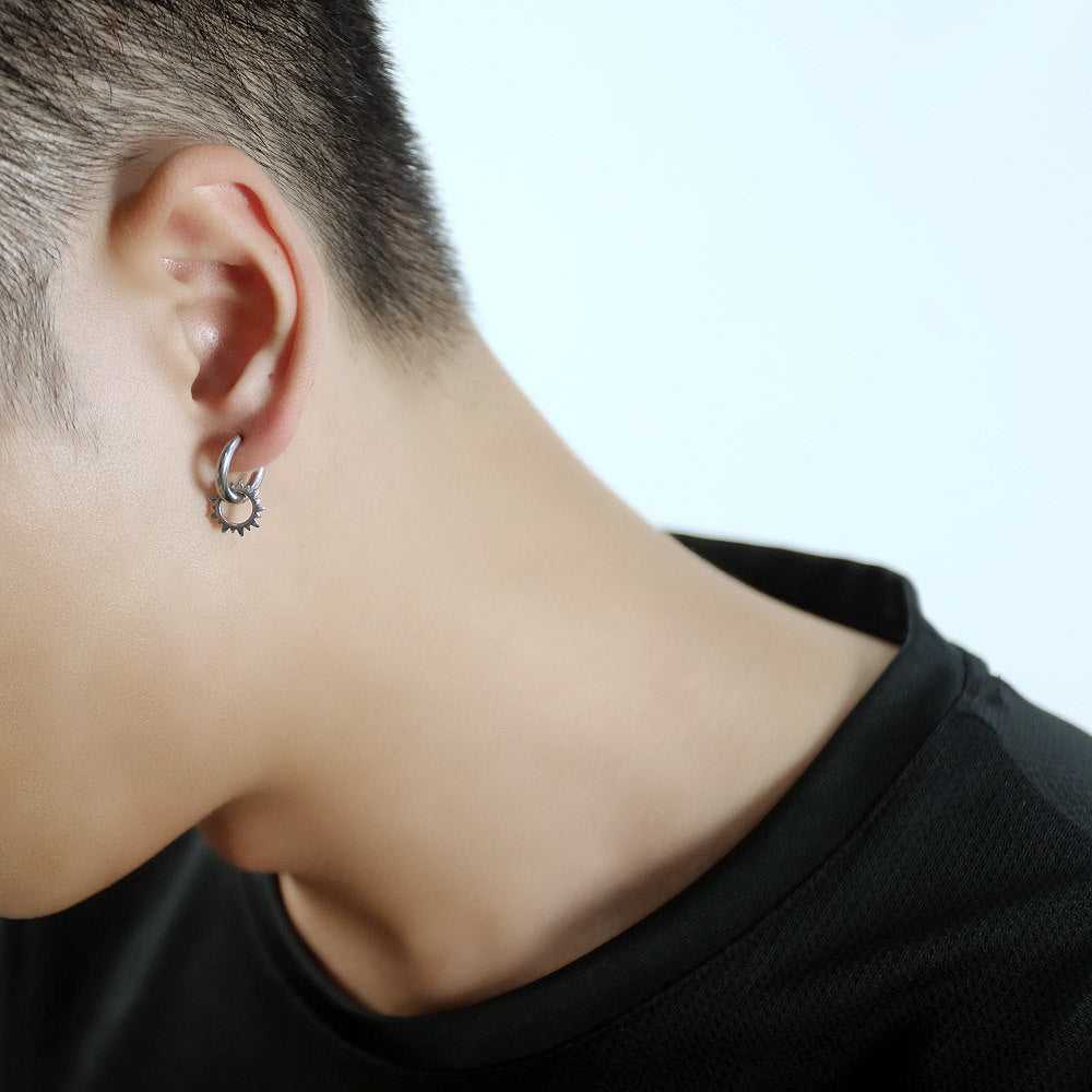 Cycolinks Cog Hoop Earrings - Cycolinks