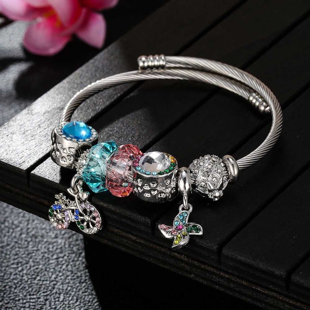 Cycolinks Bicycle Charm Personality Bracelet - Cycolinks