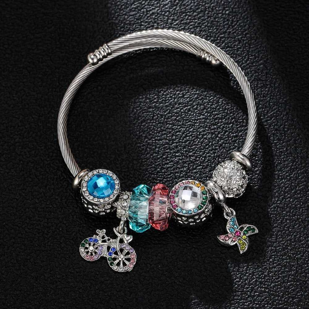 Cycolinks Bicycle Charm Personality Bracelet - Cycolinks