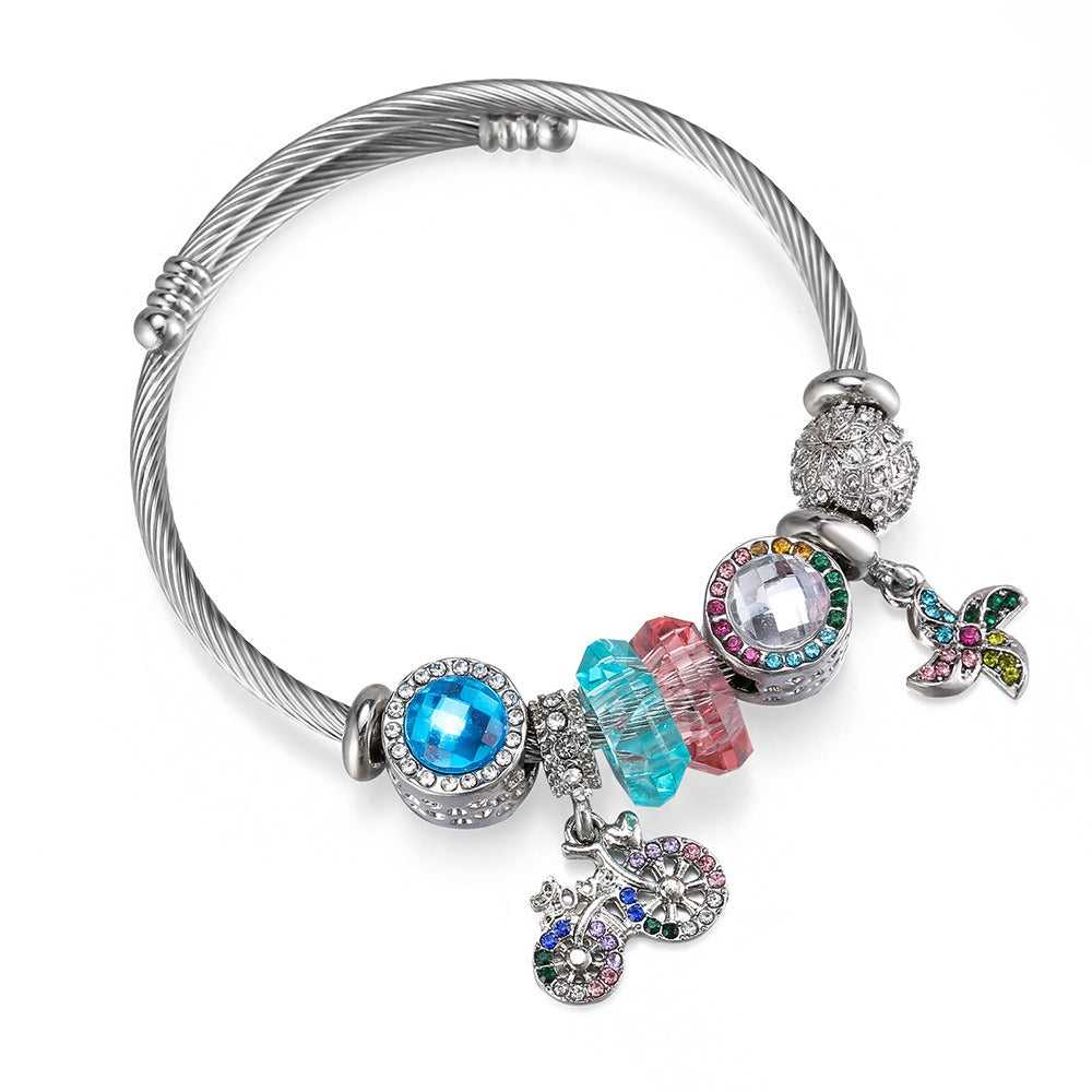 Cycolinks Bicycle Charm Personality Bracelet - Cycolinks