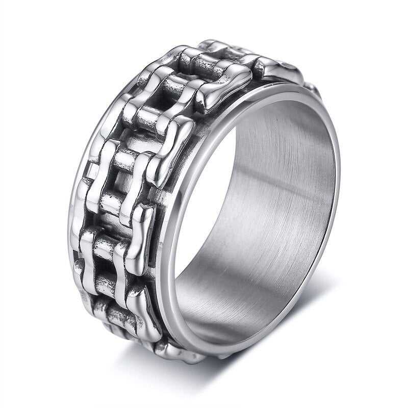 Cycolinks Bike Chain Spinner Ring | Biker Gifts