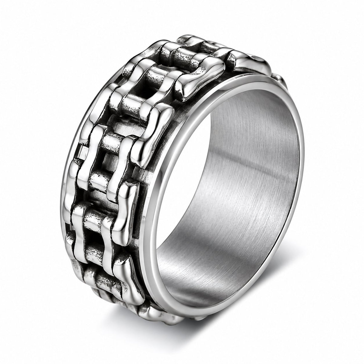 Cycolinks Bike Chain Spinner Ring on a white background
