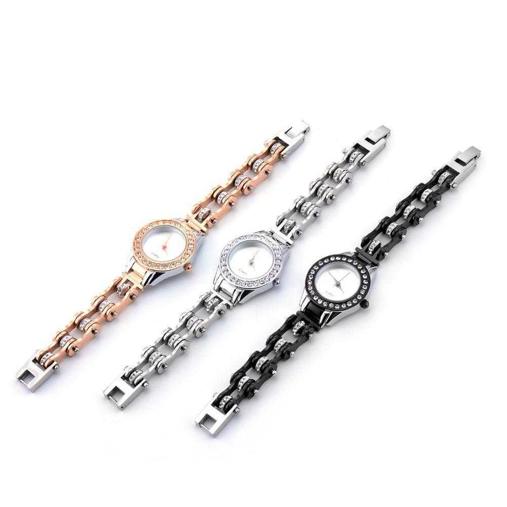 Cycolinks Crystal Quartz Bike Chain Watch - Cycolinks